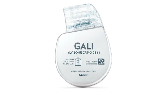 Cardiac Rhythm Management GALI 4 LV SONR CRT D 2844 front 05x 1 1